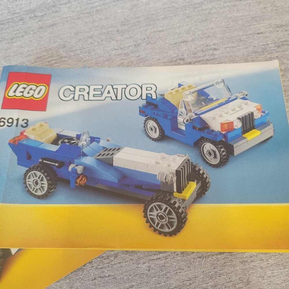 Lego Creator Blue Roadster 3 in 1 6913 - Picture 7 of 8
